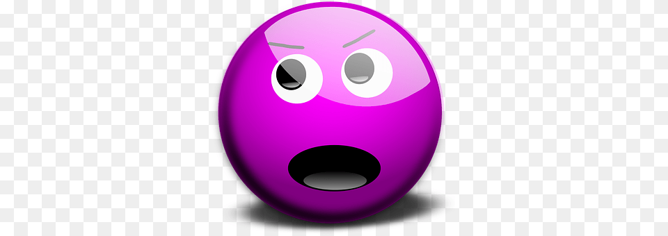 Smiley Purple, Disk, Sphere Png