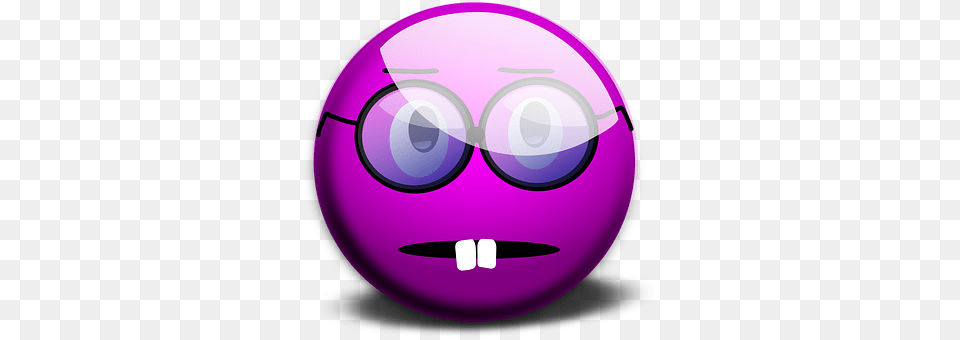 Smiley Purple, Sphere, Disk, Accessories Png Image