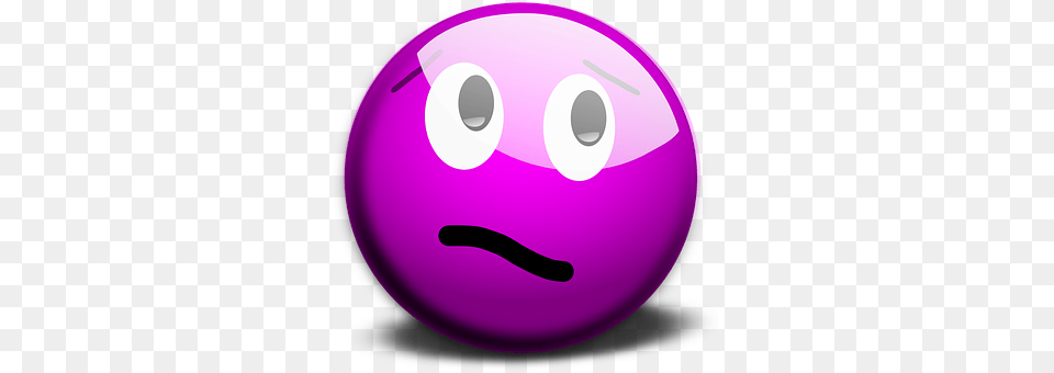 Smiley Purple, Sphere, Disk, Ball Free Transparent Png