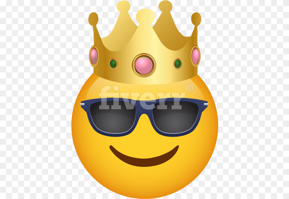Smiley, Accessories, Jewelry, Sunglasses, Crown Free Png Download