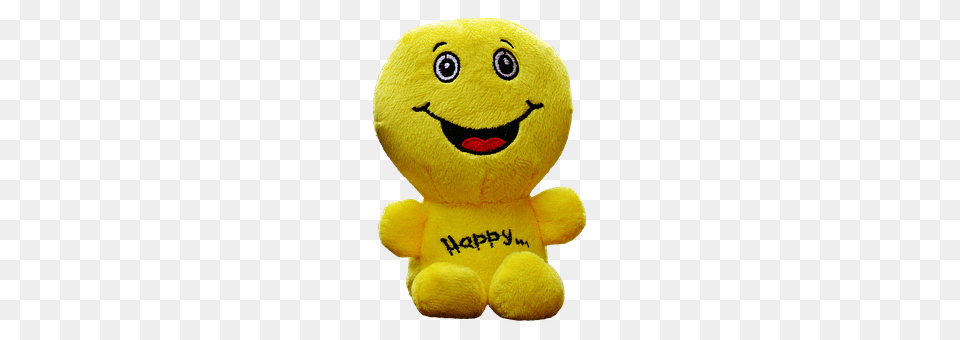 Smiley Plush, Toy, Teddy Bear Png Image