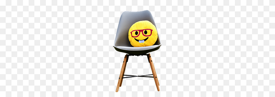 Smiley Cushion, Furniture, Home Decor, Chair Png Image