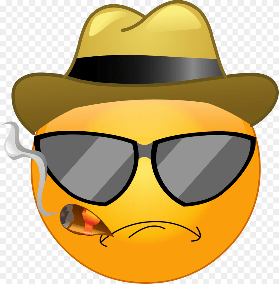 Smiley, Accessories, Clothing, Hat, Sunglasses Free Png