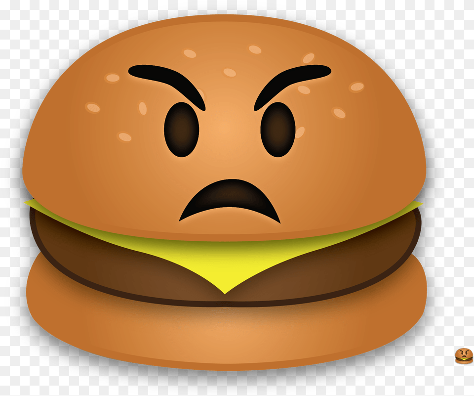 Smiley, Burger, Food Png Image