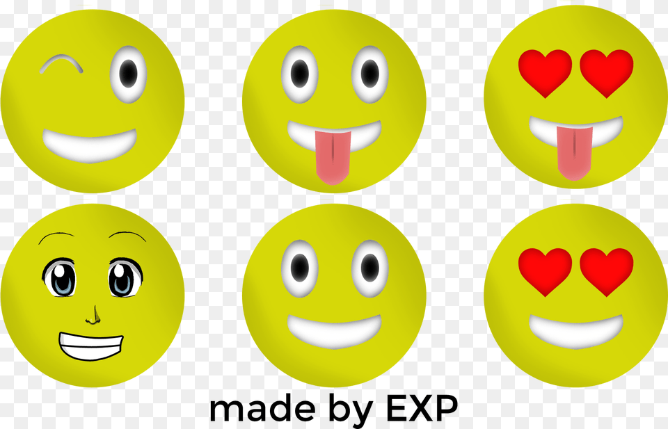 Smiley, Face, Head, Person, Green Png Image