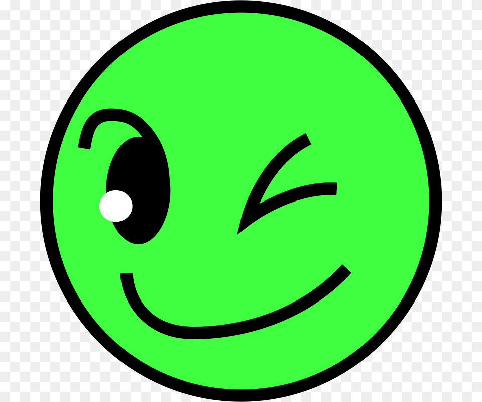 Smiley Clip Art, Green, Astronomy, Moon, Nature Free Png