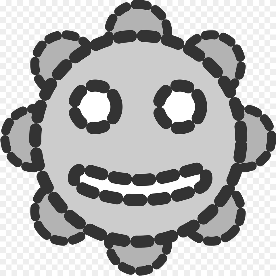 Smiley Clipart, Stencil, Animal, Bear, Giant Panda Png Image