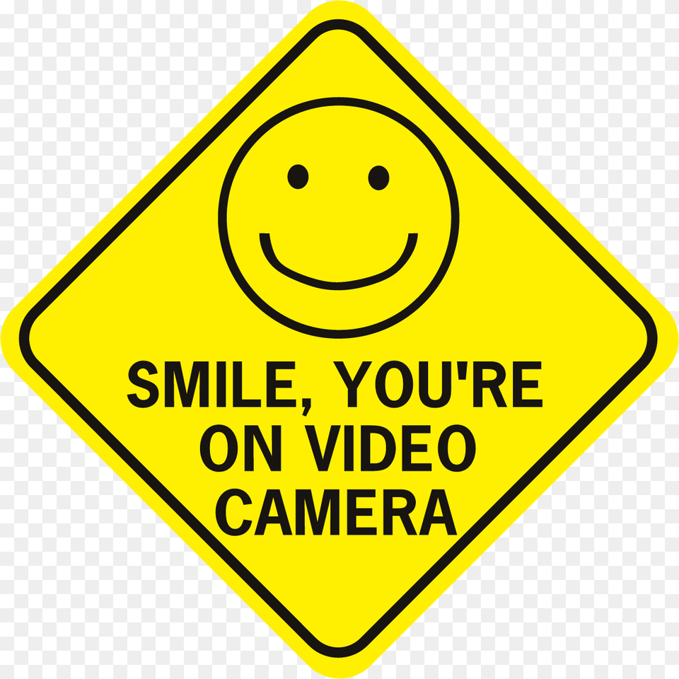 Smiley Clipart Camera, Sign, Symbol, Road Sign Free Png