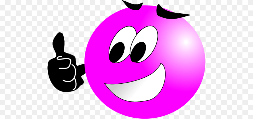 Smiley Clipart Pink, Purple, Sphere, Disk Png