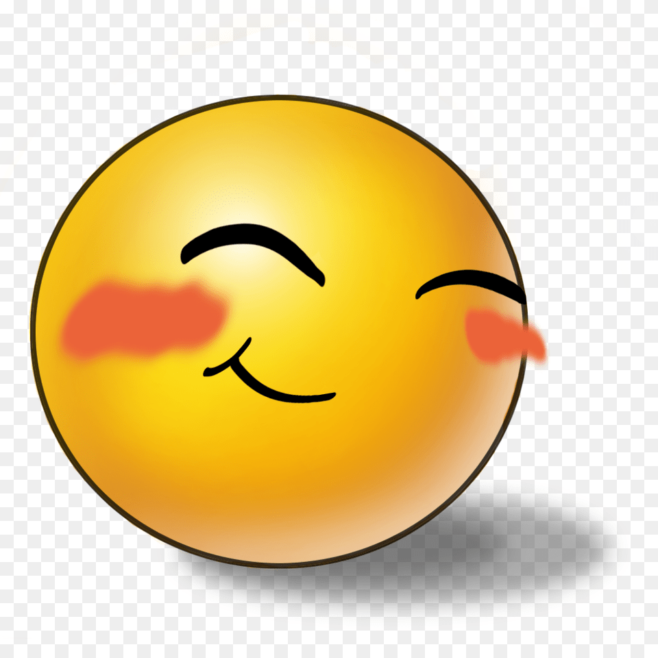 Smiley Clipart Shy, Sphere, Nature, Outdoors, Sky Free Png