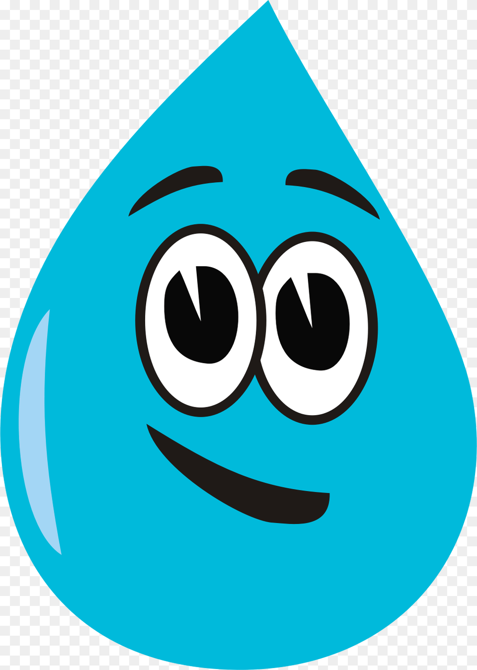 Smiley Clipart Water Drop, Droplet, Clothing, Hat, Weapon Free Png