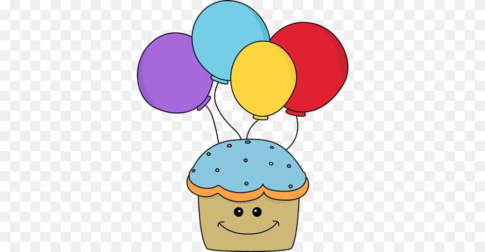 Smiley Cupcakes Cliparts, Balloon Png Image