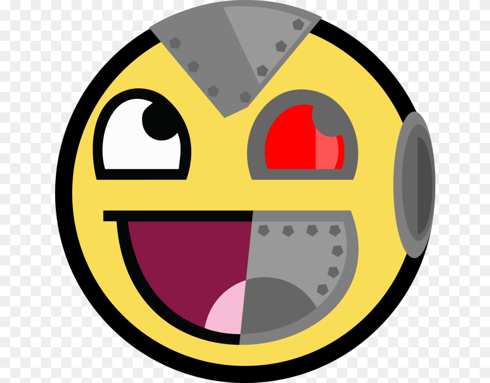 Smiley Cyborg Emoticon Robot Computer Icons, Logo Free Png Download