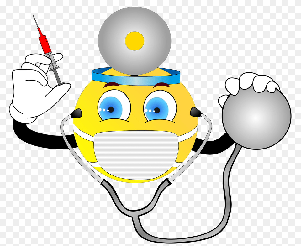 Smiley Doctor Clipart, Sphere, Nature, Outdoors, Snow Free Png