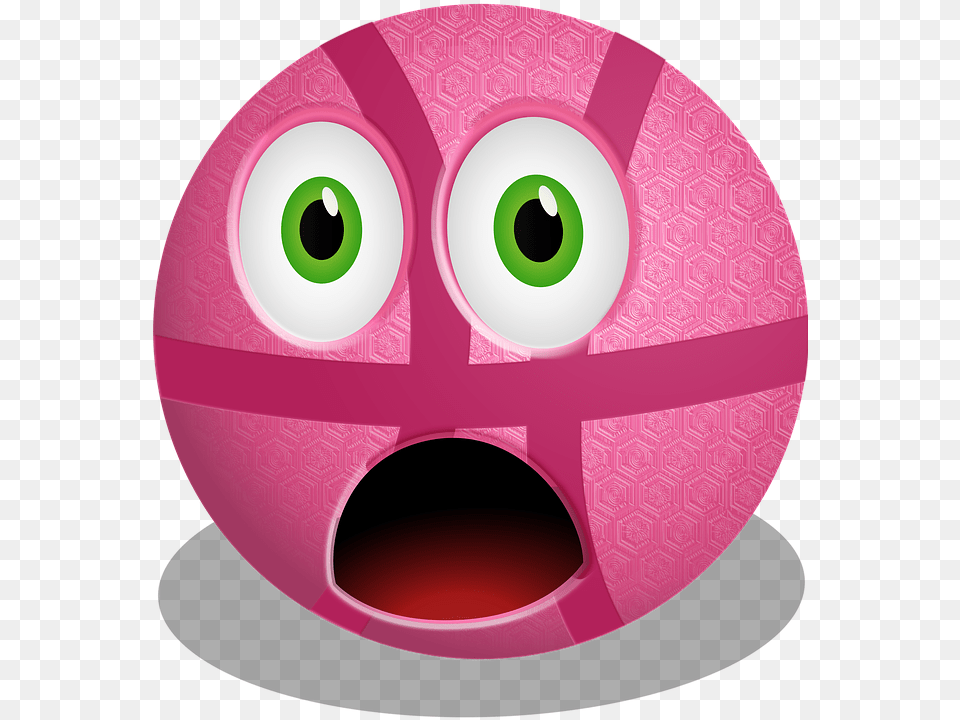 Smiley Emoji Dribbble On Pixabay Dot, Purple, Sphere, Disk Png Image