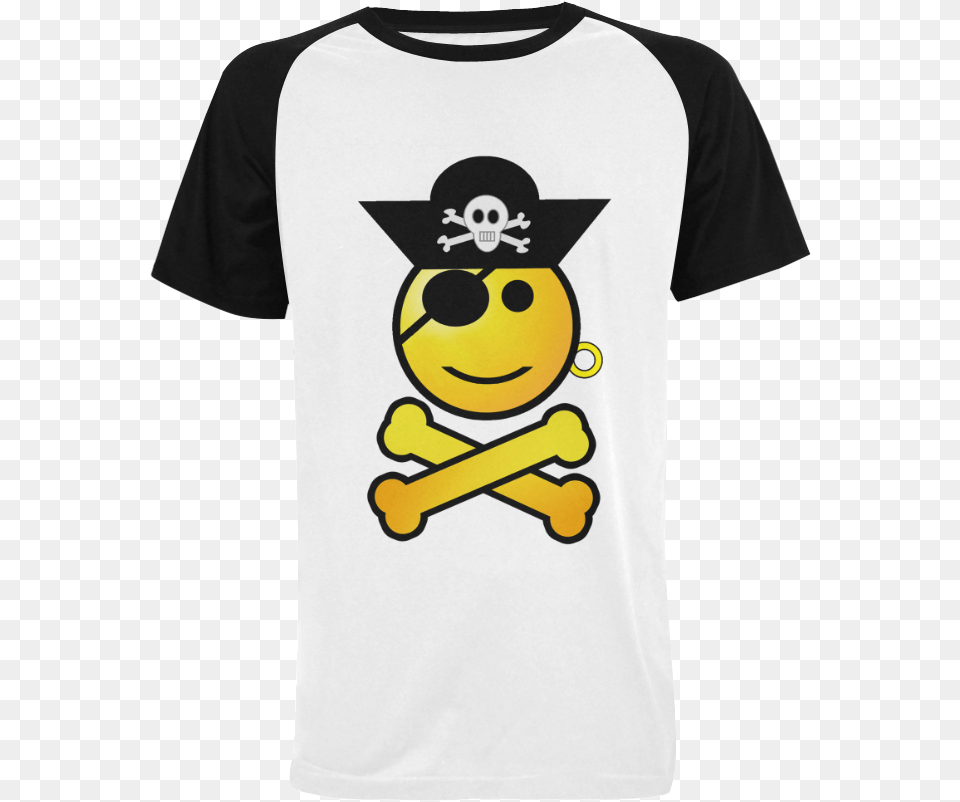 Smiley Emoji Men39s Raglan T Shirt Model T11 T Shirt, Clothing, People, Person, T-shirt Free Transparent Png