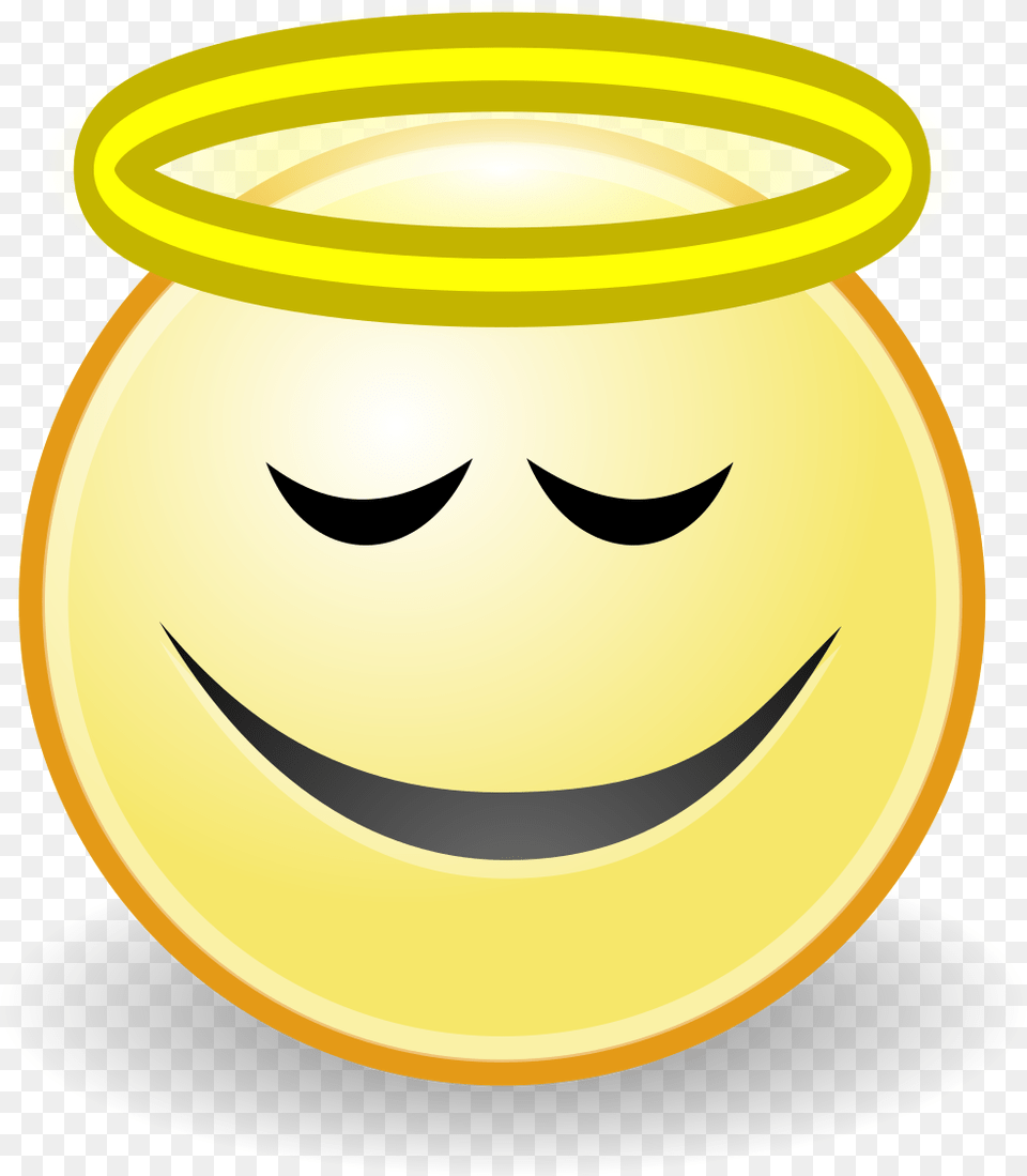Smiley Emoticon Angel Face Clip Art Smiley Face, Jar, Gold, Pottery, Astronomy Free Transparent Png