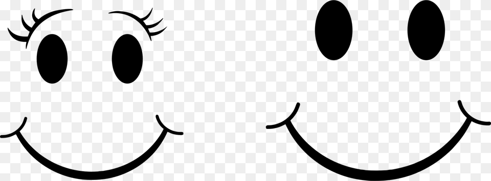 Smiley Emoticon Black And White Computer Icons, Gray Free Png Download