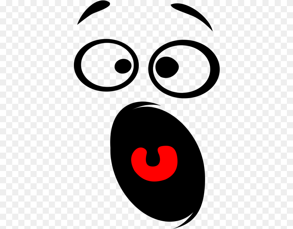 Smiley Emoticon Computer Icons Face Scared Face Transparent Scared Face, Logo, Symbol, Text Free Png