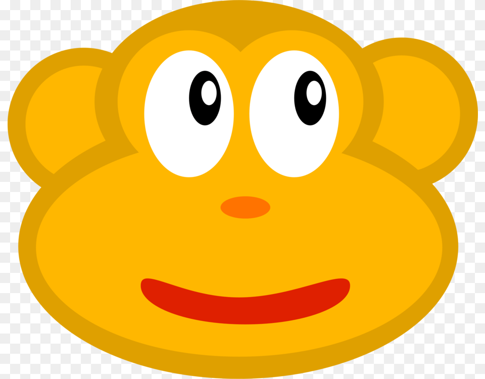 Smiley Emoticon Computer Icons Monkey Smiley, Plush, Toy Free Png Download