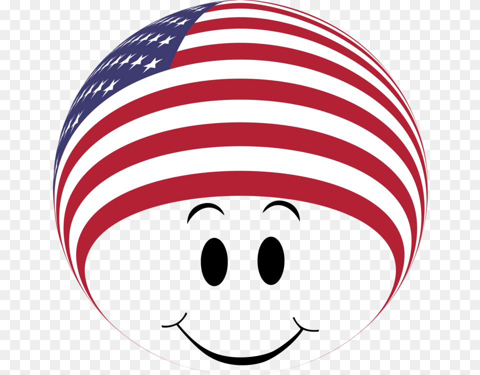 Smiley Emoticon Emoji United States Of America, American Flag, Flag Free Png Download