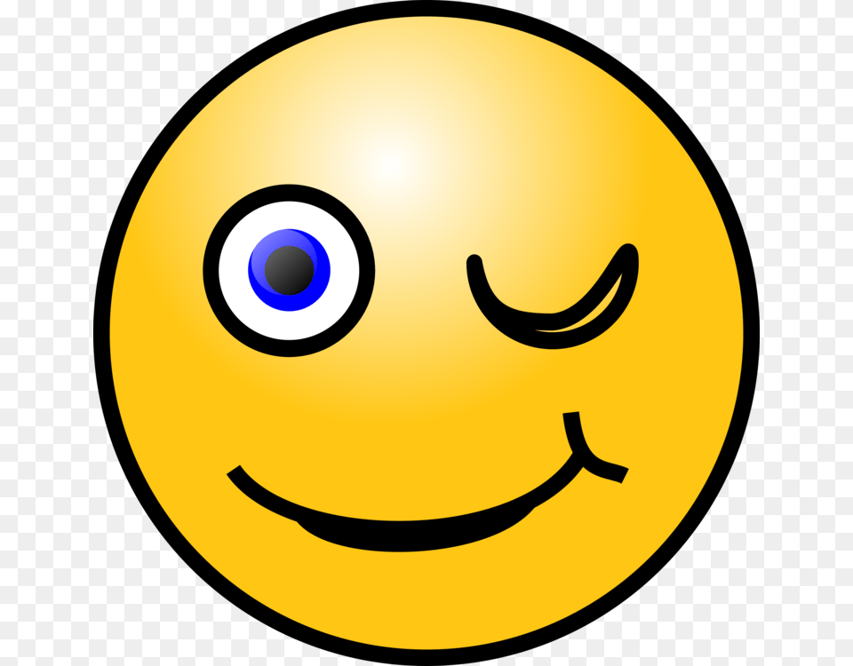 Smiley Emoticon Laughter Wink, Astronomy, Moon, Nature, Night Free Png Download