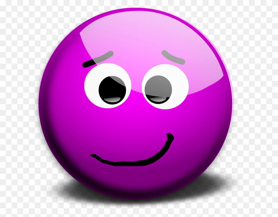 Smiley Emoticon Wink Online Chat Face, Purple, Sphere, Astronomy, Moon Free Transparent Png