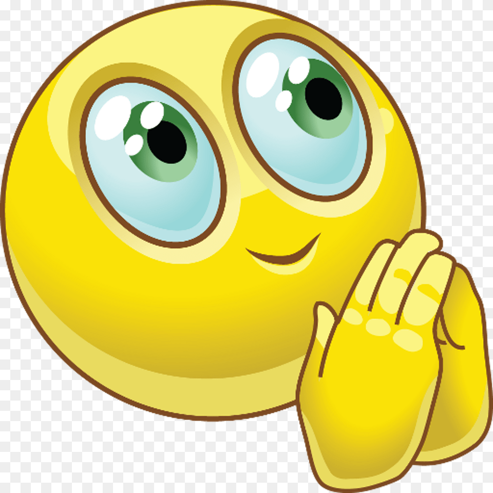 Smiley Emoticons Praying, Disk, Body Part, Hand, Person Png Image