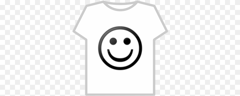 Smiley Face Background T Shirt Aesthetic Roblox, Clothing, T-shirt Png Image