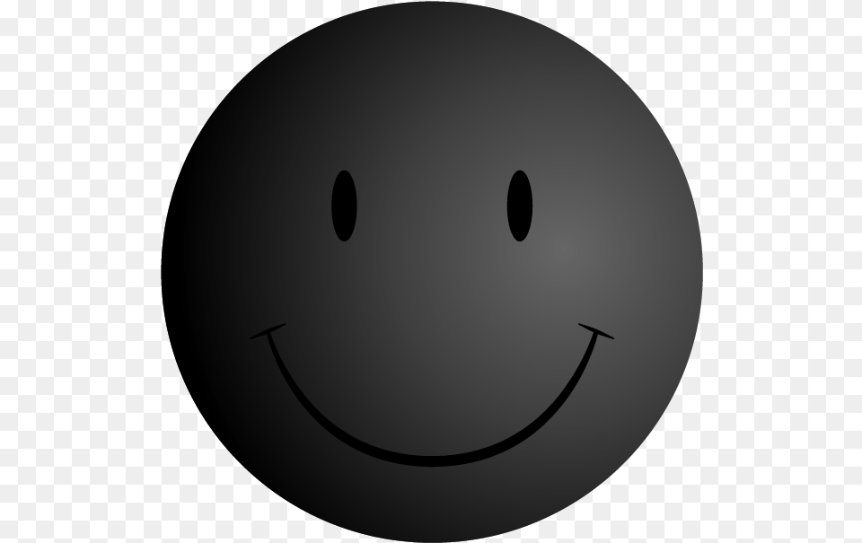 Smiley Face Black And White Black Smiley, Sphere, Electronics, Hardware, Astronomy Free Transparent Png
