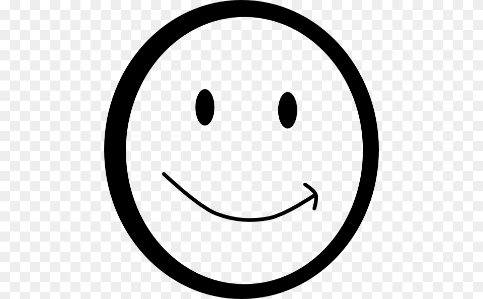 Smiley Face Black And White Laughing Stick Figure Happy Face, Stencil Free Png