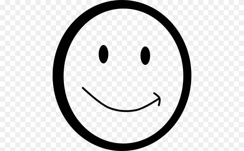 Smiley Face Clip Art Emotions, Stencil Free Png Download