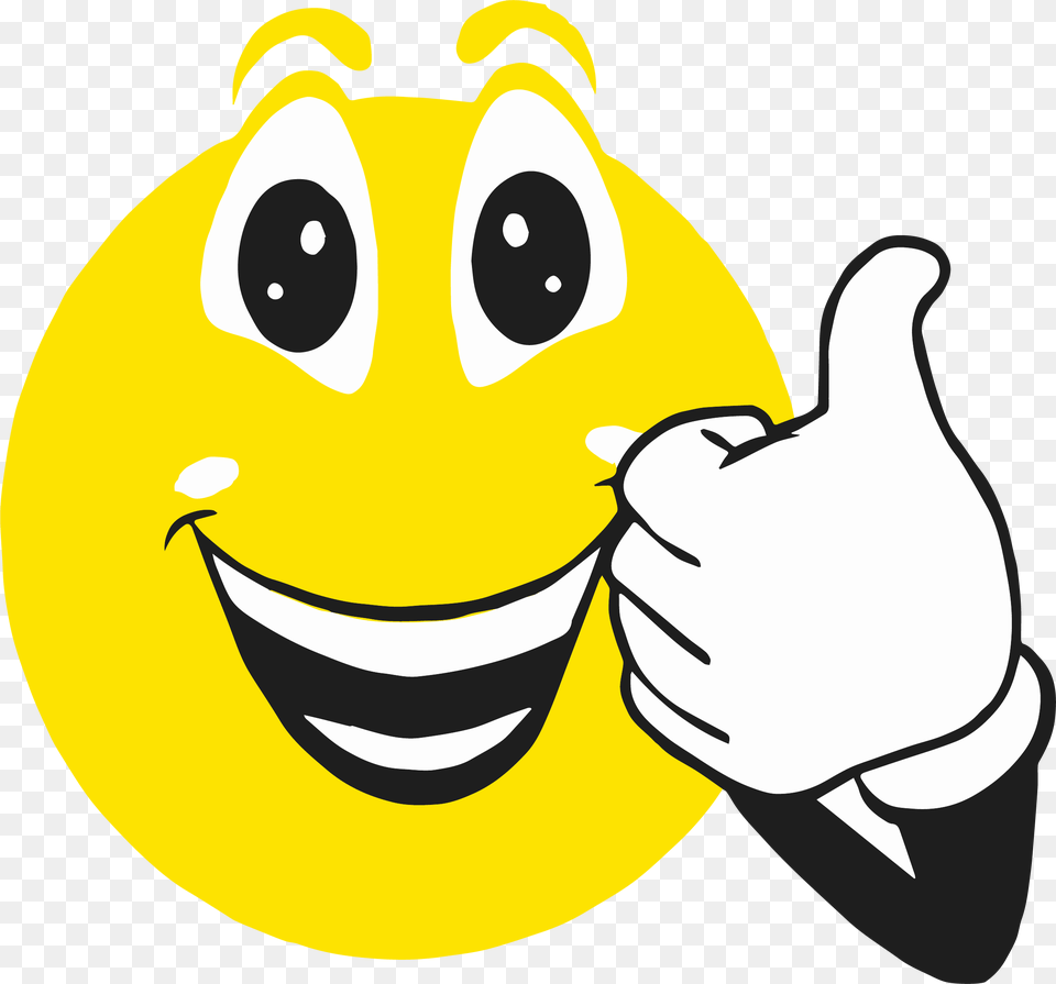 Smiley Face Clip Art Thumbs Up Happy Smiley Face Clipart, Body Part, Finger, Person, Hand Free Png Download