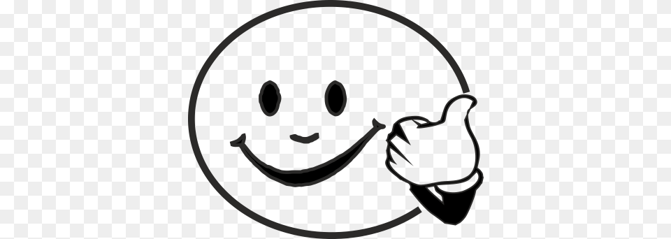 Smiley Face Clipart Black And White, Stencil, Body Part, Hand, Person Png