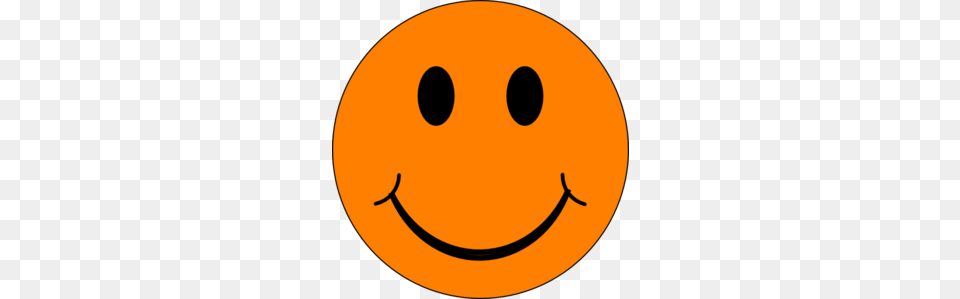 Smiley Face Graphic Orange Smiley Face Clip Art Smile, Astronomy, Outdoors, Night, Nature Free Png Download