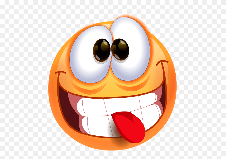 Smiley Faces With Tongue Out Group With Items, Disk Free Transparent Png