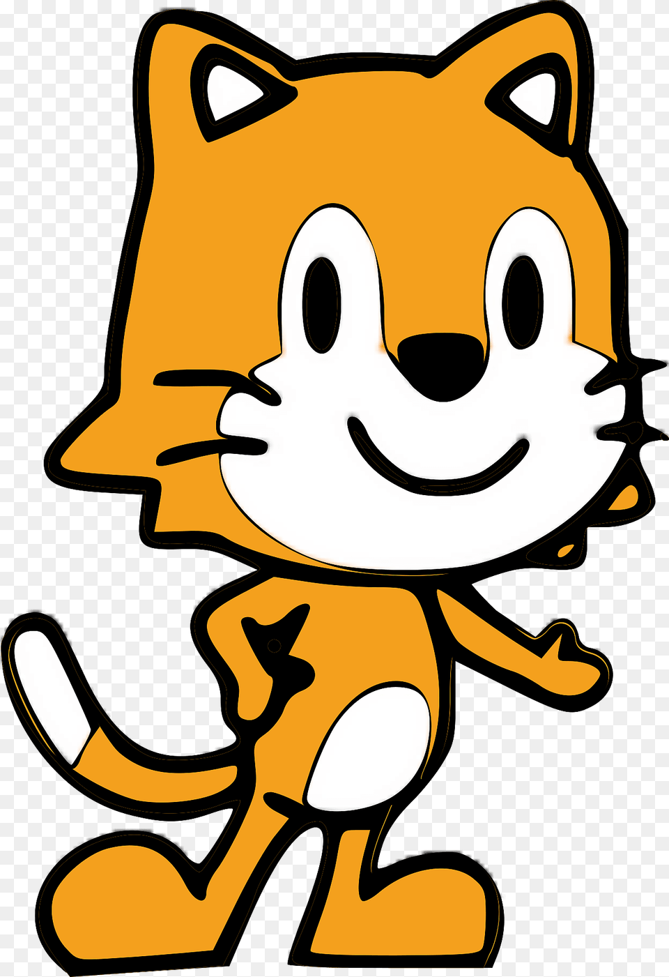 Smiley Ginger Cat Clipart, Sticker, Toy, Plush, Cartoon Free Transparent Png