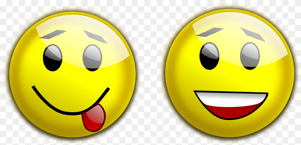 Smiley Glossy Tongue Out Yellow Laughing Cheeky Sad And Happy Clipart, Sphere Png Image