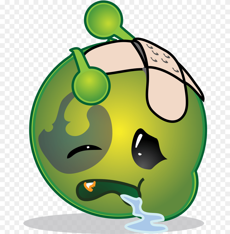 Smiley Green Alien Knockout Emoticon Babak Belur, Sphere, Astronomy, Outer Space, Ammunition Free Png Download
