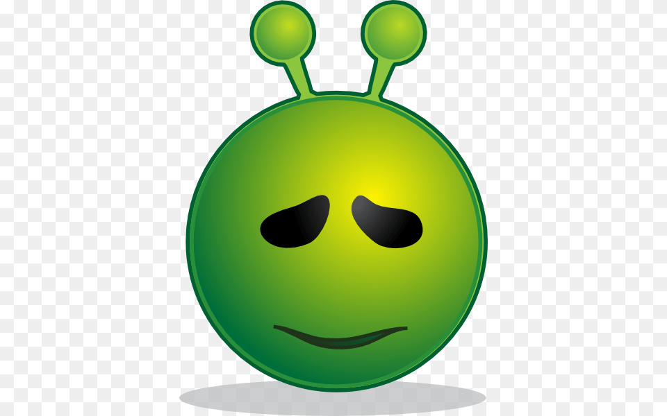 Smiley Green Alien Sorry Clip Art Png