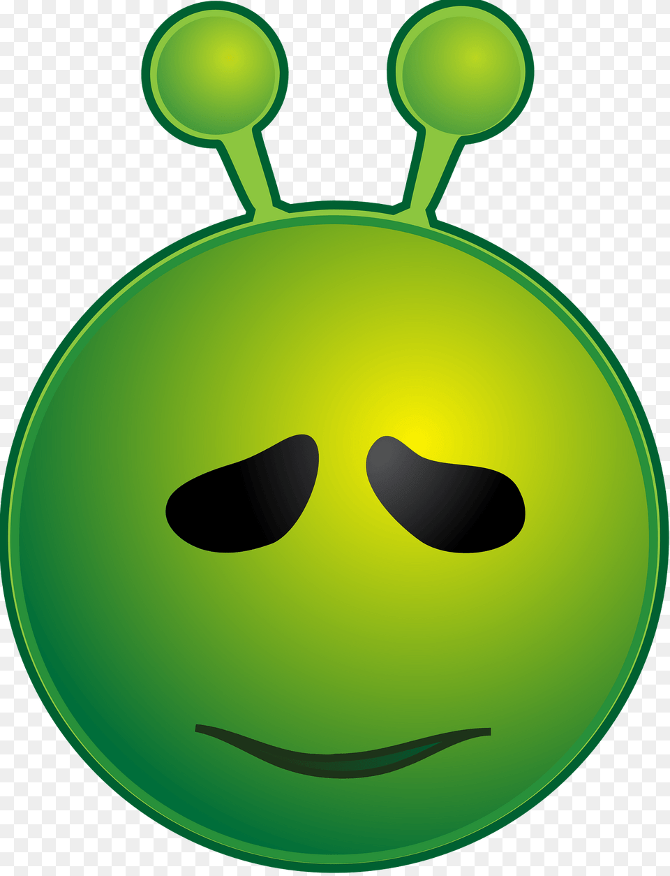 Smiley Green Alien Sorry Clipart, Disk Png