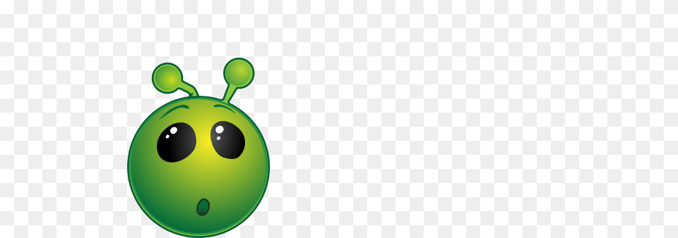 Smiley Green Alien Wow No Shadow Clip Art Png