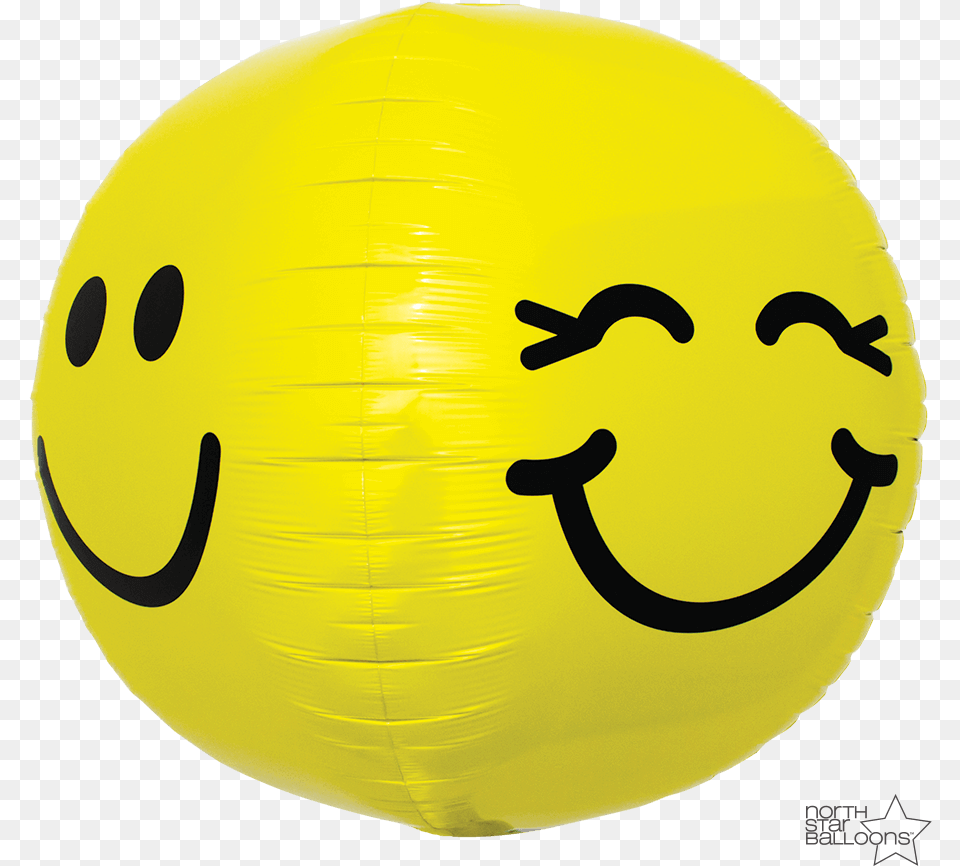 Smiley Guys Sphere 17 In, Balloon, Clothing, Swimwear, Face Png