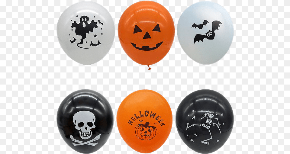 Smiley Halloween Transparent Balloon, Plate Free Png