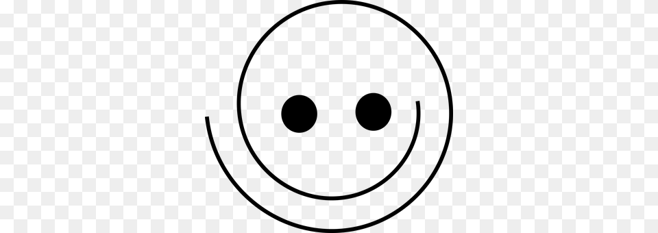 Smiley Happy Smile Face Abstract Round Fun Smiley Abstract, Gray Free Transparent Png