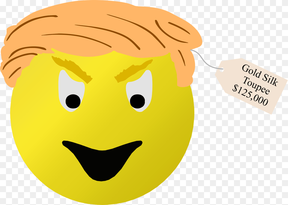 Smiley Icons And Donald Trump Smiley Face, Head, Person, Baby Png Image