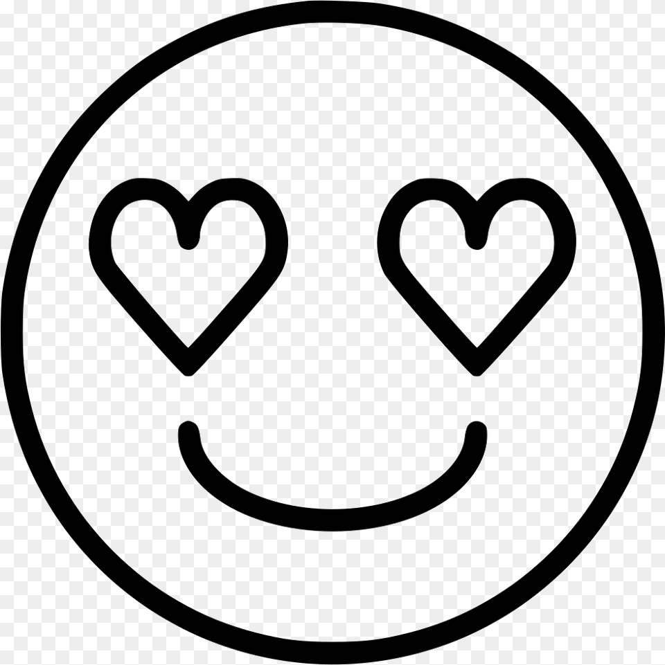 Smiley Love Heart, Stencil, Symbol Png