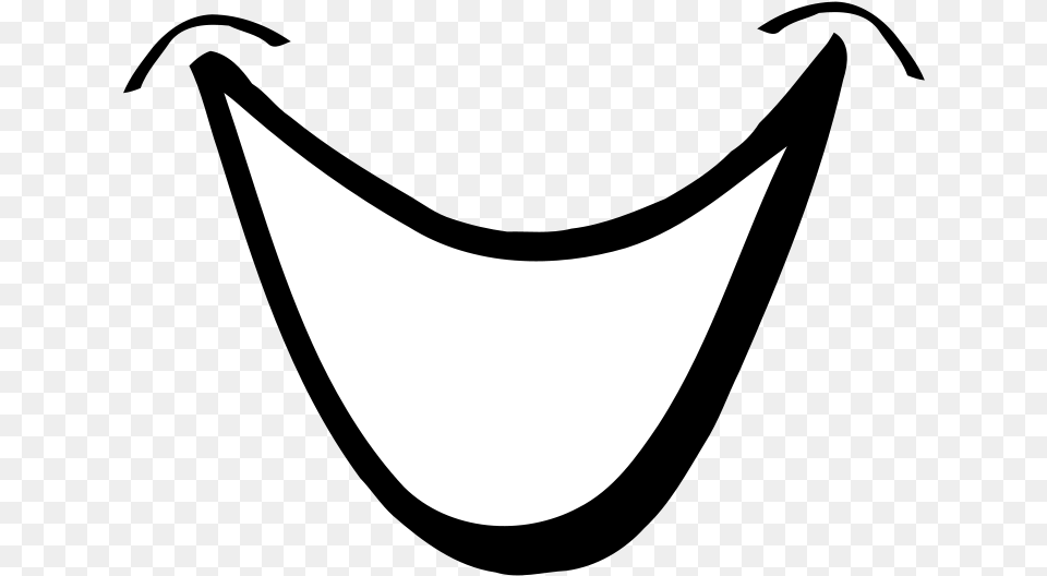 Smiley Mouth Clip Art Smile Mouth Cartoon, Astronomy, Moon, Nature, Night Free Transparent Png