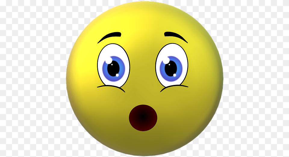 Smiley Perplexed Amazed Surprised Marvel Surprise Smiley, Sphere, Disk Png Image