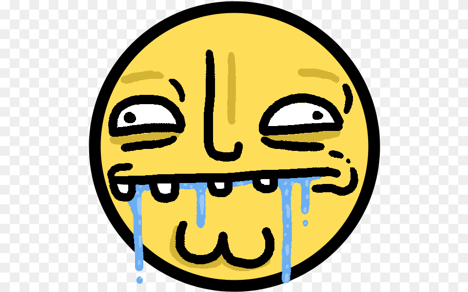 Smiley Rage Comic Clip Art Derpy Face, Ice, Head, Person, Machine Free Png